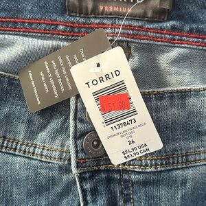 Torrid, NWT, flare jean, size 26